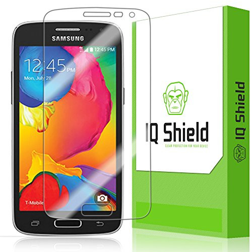 IQ Shield Screen Protector Compatible with Samsung Galaxy Avant LiquidSkin Anti-Bubble Clear Film