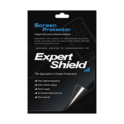 Expert Shield Crystal Clear Screen Protector for Canon XC15 / XC10 Camera- Standard