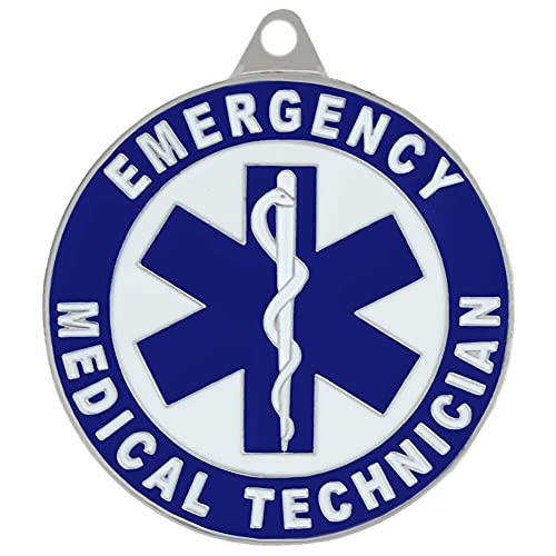 Emergency Medical Technician -EMT- First Responder Round Keychain