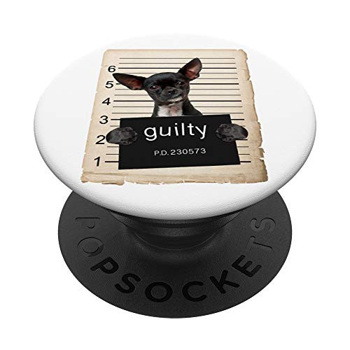 Chihuahua mug shot Bad Dog PopSockets PopGrip: Swappable Grip for Phones and Tablets Chihuahua mug shot Bad Dog PopSockets PopGrip: Swappable Grip for Phones and Tablets