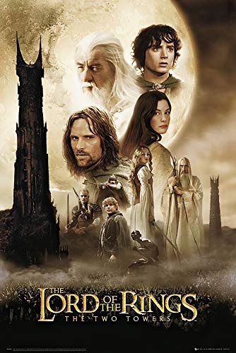 POSTER STOP ONLINE The Lord of the Rings - The Two Towers - Movie Poster -Regular- -Size 24" x 36"-