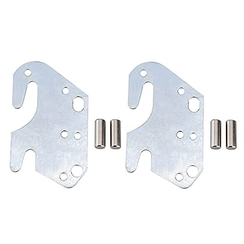 DERRILLA Universal Wood Bed Rail Hook Plates-Hook Plates for Wooden Beds Beds Frame Bracket Headboard Footboard Replacement Wooden Bed Parts -2-