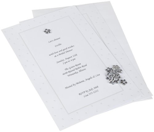 Wilton 12-Pack Darling Dots Invitation