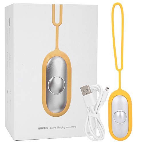 USB Sleep Aid Machine Insomnia Pressure Anxiety Fast Sleep Device Sleeping Instrument-Amarillo-