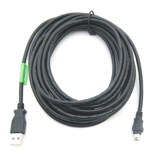 RiteAV - USB 2.0 A to Mini-B 5-pin Cable 10 ft