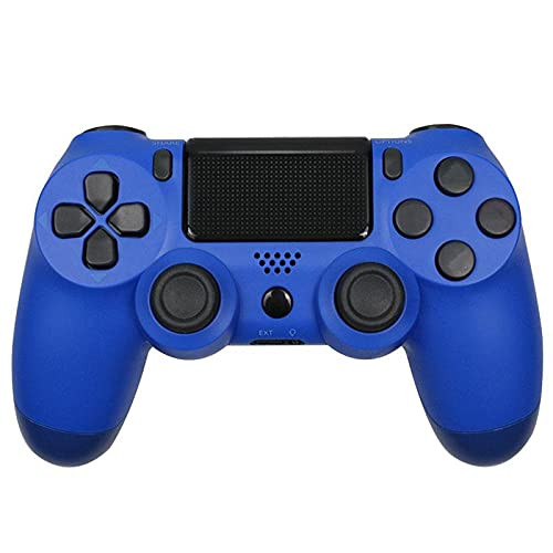 Controller Compatible with PS4, Bluetooth Wireless Controller Gamepad Remote for PS 4/PS 4 Slim/Pro with Double Shock/6 Axis -Midnight Blue-