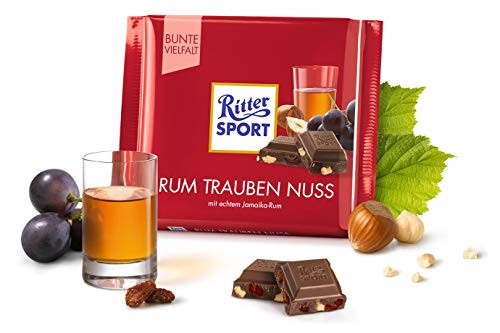 Ritter Sport Rum Raisin Nuts 100g (12-pack)