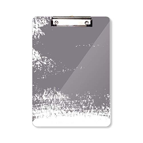Mark Abstract Plants Art Pattern Clipboard Folder Writing Pad Backing Plate A4