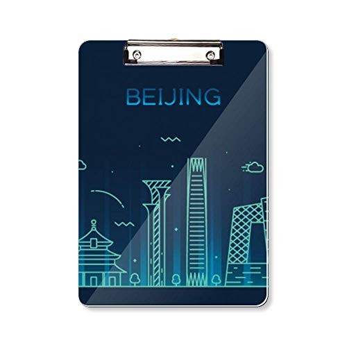 Temple of Heaven Beijing Cultural Elements Clipboard Folder Writing Pad Backing Plate A4