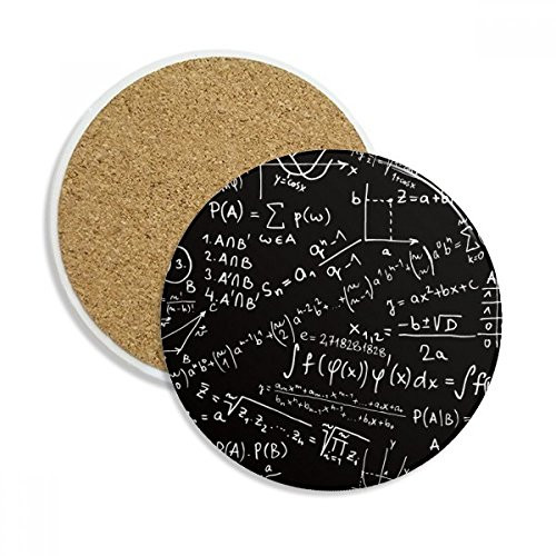 Seeking Limits Formulas Science Calculus Figure Coaster Cup Mug Tabletop Protection Absorbent Stone