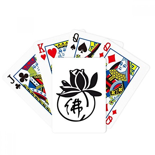 DIYthinker Culture Religion Lotus Character Figure Poker Playing Magic Card Fun Board Game