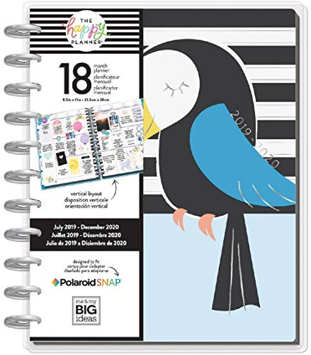 The Happy Planner - Big 18 Months - Dated (July 2019 - December 2020) - Pastel Tropics