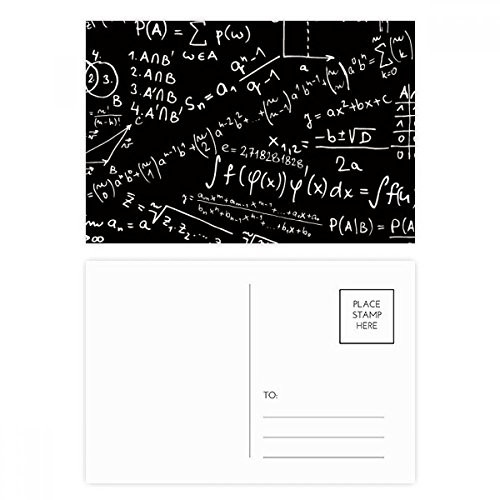 Seeking Limits Formulas Science Calculus Figure Postcard Set Birthday Mailing Thanks Greeting Card