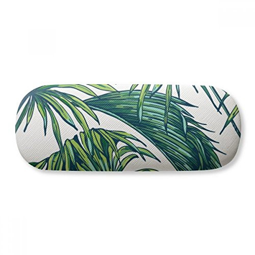 Leaf Green Sky Happy Glasses Case Eyeglasses Hard Shell Storage Spectacle Box