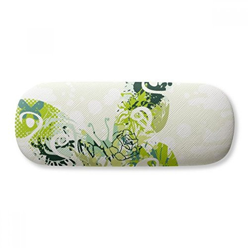 Animal Green Butterfly Graffiti Glasses Case Eyeglasses Hard Shell Storage Spectacle Box