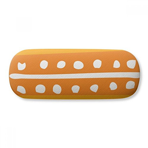 Red Pineapple Mexico Totems Ancient Civilization Glasses Case Eyeglasses Hard Shell Storage Spectacle Box