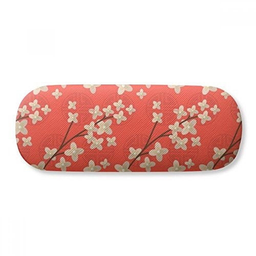 Japan Black Branch Sakura Glasses Case Eyeglasses Hard Shell Storage Spectacle Box