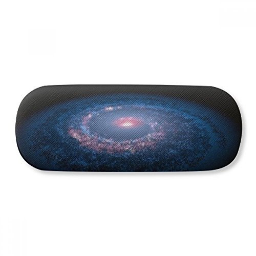 Nebulae White Blue Planet Glasses Case Eyeglasses Hard Shell Storage Spectacle Box