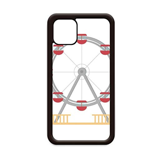 Amusement Park Colourful Ferris Wheel Pattern for iPhone 11 Pro Max Cover for Apple Mobile Case Shell