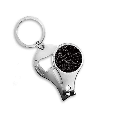Seeking Limits Formulas Science Calculus Figure Nail Nipper Ring Key Chain Bottle Opener Clipper