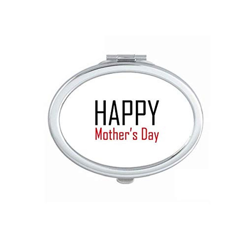 Celebrate Mother's Day Blessing Festival Mirror Portable Fold Hand Makeup Double Side Glasses Celebrate Mother's Day Blessing Festival Mirror Portable Fold Hand Makeup Double Side Glasses
