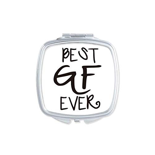 Best BF Ever Valentine's Day Love Mirror Portable Compact Pocket Makeup Double Sided Glass Best BF Ever Valentine's Day Love Mirror Portable Compact Pocket Makeup Double Sided Glass