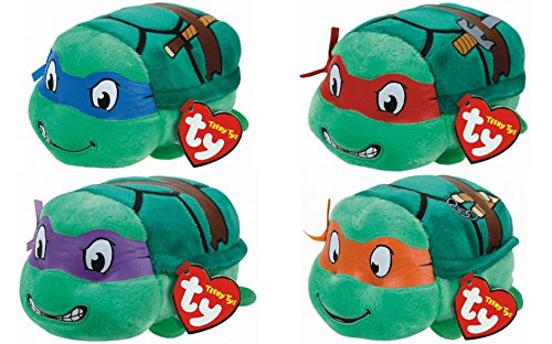 Teeny Ty's 'Teenage Mutant Ninja Turtles' - Leonardo, Raphael, Donatello and Michelangelo