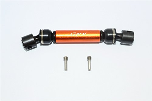 HPI Venture Toyota FJ Cruiser Aluminum  and  Steel Center CVD Drive Shaft - 1Pc Set Orange