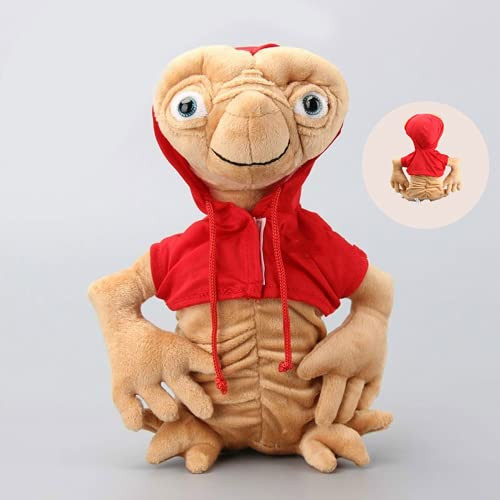 E.T Plush Doll Toy Extra-Terrestrial Puppets with Cloth Plush Extraterrestrial Stuffed Doll Children Gift 28 cm