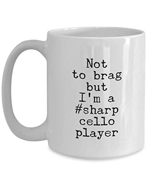 Funny Cello Player Mug Coffee Cup Novelty Gift for Cellist Music Pun Lover Orchestra Band Teacher String Instrument Tutor Appreciation Student Retired Funny Cello Player Mug Coffee Cup Novelty Gift for Cellist Music Pun Lover Orchestra Band Teacher String Instrument Tutor Appreciation Student Retired