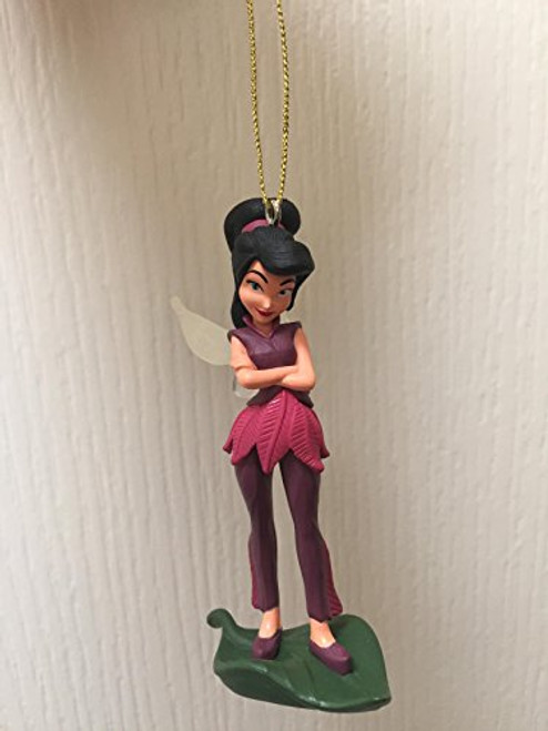Disney Fairies Vidia 4" PVC Figure Holiday Christmas Tree Ornament Figurine Doll Toy