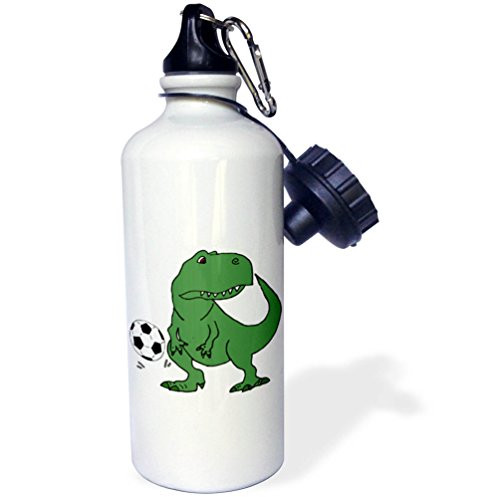 3dRose Funny Cool Brown Bunny Rabbit Playing Soccer Cartoon Straw Water Bottle 3dRose Funny Cool Brown Bunny Rabbit Playing Soccer Cartoon Straw Water Bottle