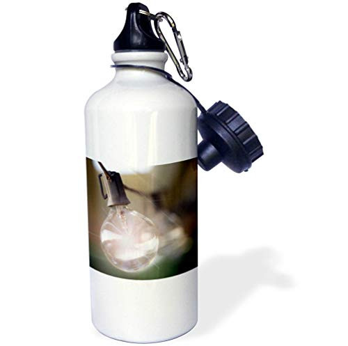 3dRose Stamp City - Miscellaneous - Macro Photograph of String Lights with a Lens Flare. - 21 oz Sports Water Bottle -wb-316762-1-