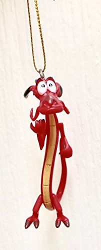 Disney Mulan Dragon Mushu 1.5 PVC Figure Figurine Christmas Tree Holiday Ornament Toy