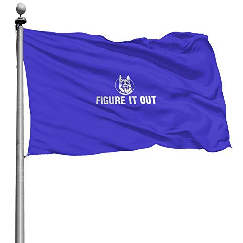 AOTSNUPY Figure It Out Letterkenny Flag 4X6 ft Uv Resistant Garden Flag Banner Flags Outdoor Decorative Flag