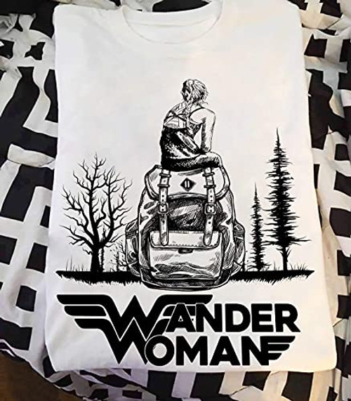 Camping Wander Woman, Adventure Travel Explore Tee, Wanderlust Outdoors Shirt, Hiking Backpacking, Traveler Nature Lovers Gift Hike More T-Shirt, Long Sleeve, Sweatshirt, Hoodie Camping Wander Woman, Adventure Travel Explore Tee, Wanderlust Outdoors Shirt, Hiking Backpacking, Traveler Nature Lovers Gift Hike More T-Shirt, Long Sleeve, Sweatshirt, Hoodie