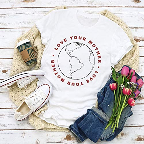 Love Your Mother Earth Vegan Shirt, Aesthetic Clothing, Eco Friendly, Sustainable, Earth Day Vegan Gift, Mother's Day Gift T-Shirt, Long Sleeve, Sweatshirt, Hoodie