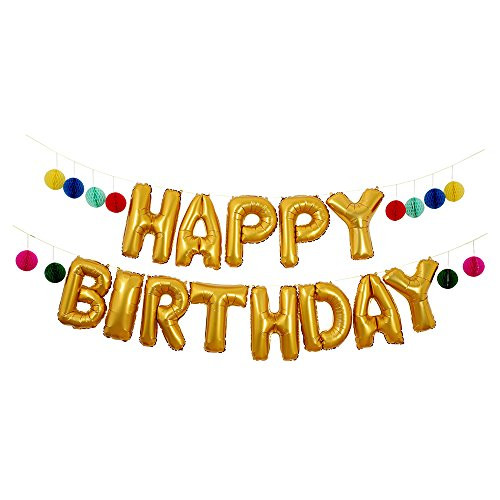 Meri Meri, Birthday Garland, Happy Birthday Balloon Kit