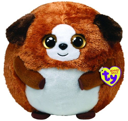 Ty Beanie Ballz Bandit The Dog (Medium)
