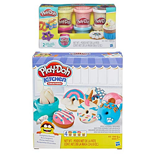 PD Play Doh Delightful Donuts Playset + Play Doh Confetti Compound PD Play Doh Delightful Donuts Playset + Play Doh Confetti Compound