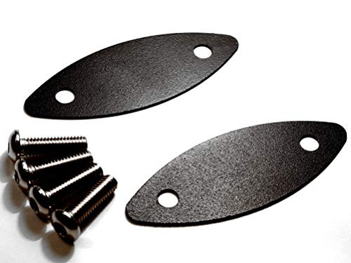 Mirror Block Plates for the Kawasaki Ninja ZX12R / ZX14 / ZZR1400