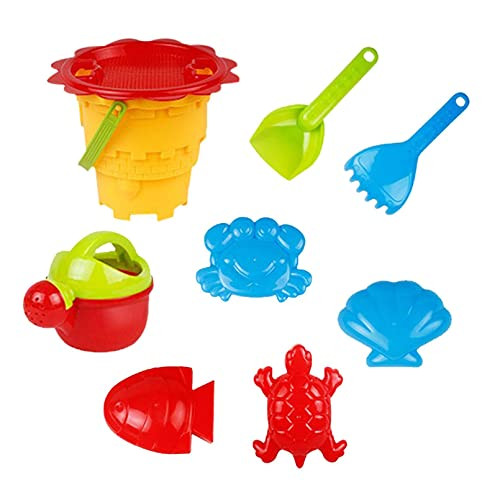 NARABB Beach Sand Toys for Kids,Summer Children's Toy Beach Outdoor Sand Digging Toy-Beach Toys Includes Beach Sand Bucket, Toy Dump Truck, Toy Shovel, Rake,and Sand Castle Toys -9PC A- NARABB Beach Sand Toys for Kids,Summer Children's Toy Beach Outdoor Sand Digging Toy-Beach Toys Includes Beach Sand Bucket, Toy Dump Truck, Toy Shovel, Rake,and Sand Castle Toys -9PC A-