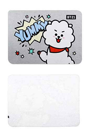 BTS Official Character Flannel Sheep Blanket -RJ-