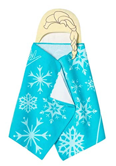Jay Franco  and  Sons Disney Frozen Hooded Bath Towel Bath Wrap Jay Franco  and  Sons Disney Frozen Hooded Bath Towel Bath Wrap
