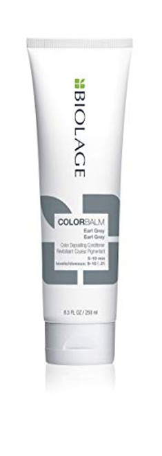 BIOLAGE BIOLAGE ColorBalm Earl Grey Color Depositing Conditioner, 8.45 fl. oz. BIOLAGE BIOLAGE ColorBalm Earl Grey Color Depositing Conditioner, 8.45 fl. oz.