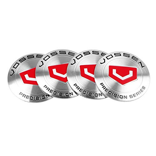 RJ Home Wheel Hub Cover 4PCS 56mm for VOSSEN Logo Car Wheel Center Hub Caps Badge Emblem Sticker Decal Wheel Dust-Proof Covers Badge Auto Accessories Center Cover -Color Name - D, Style - for Vossen-