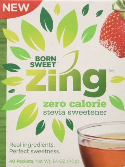 Zing Sweeteners Stevia Zero Cal Packets (Pack of 4) Zing Sweeteners Stevia Zero Cal Packets (Pack of 4)