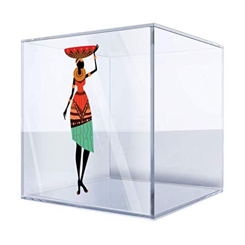 Decals Stickers African Native Woman Figure 14 X 14
