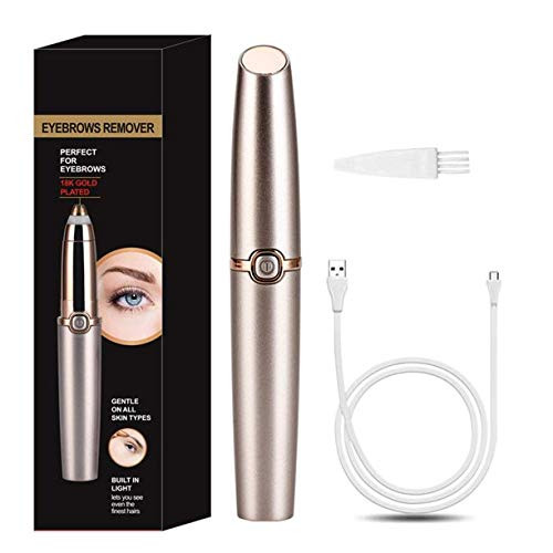 Eyebrow Hair Remover USB Rechargeable Eyebrow Remover Electric Trimmer Epilator Painless Eyebrow Razor for Women Eyebrow Face Lip Hair Remove Eyebrow Hair Remover USB Rechargeable Eyebrow Remover Electric Trimmer Epilator Painless Eyebrow Razor for Women Eyebrow Face Lip Hair Remove
