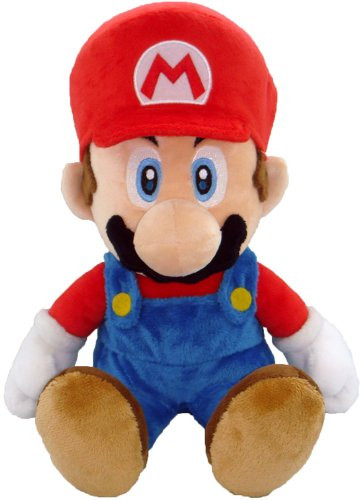 Super Mario Plush - 11" Large Mario Soft Stuffed Plush Toy Japanese Import